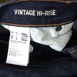 High rise new jeans